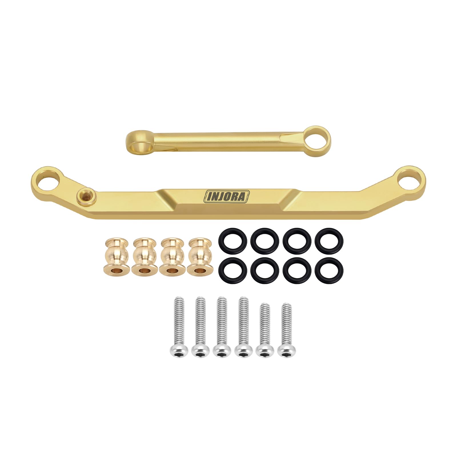 カーセンブロックの純正リング　mspecシャフト Amazon.com: INJORA Brass Steering Links for FMS FCX24 Power Wagon